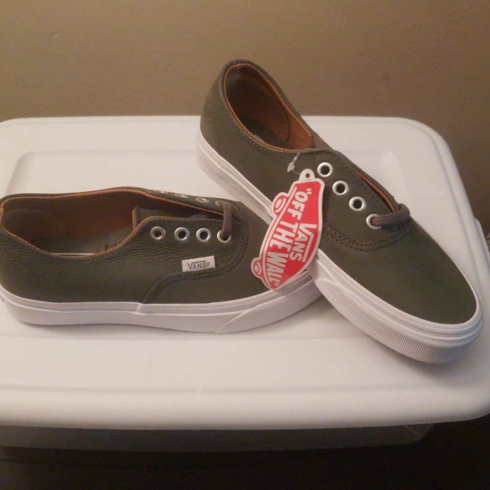 Olive Green Vans